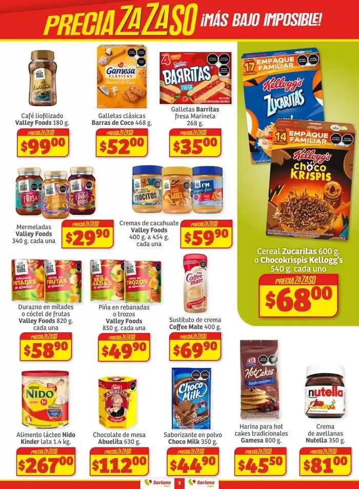 Catálogo de Catálogo Soriana Híper 31 de marzo al 13 de abril 2025 - Pagina 3