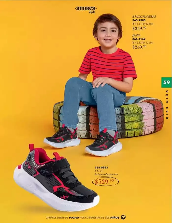 Catálogo de ANDREA | INFANTIL 26 de enero al 24 de mayo 2025 - Pagina 59