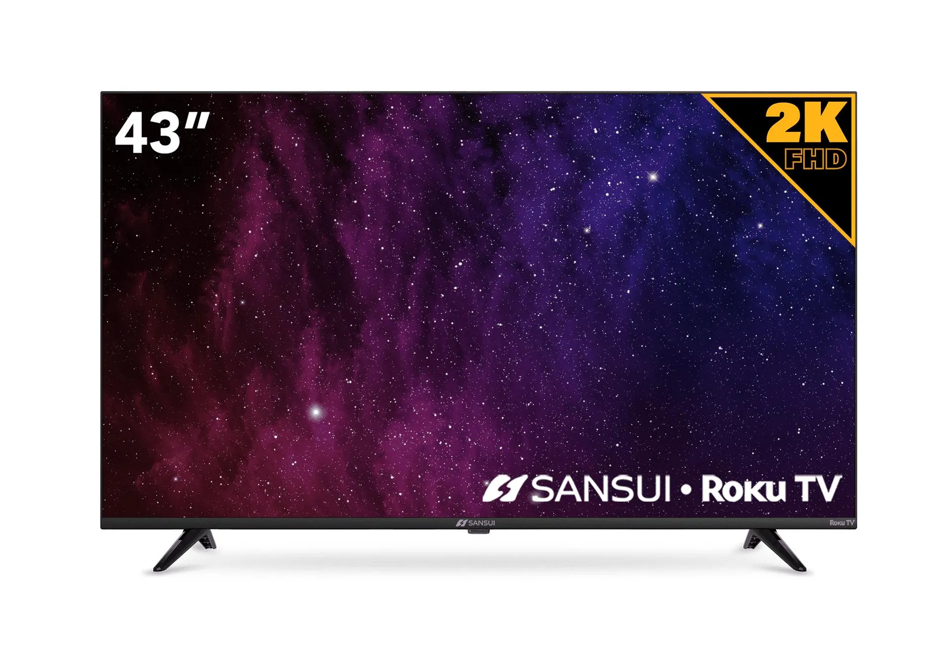 Pantalla Smart Tv LED Sansui SMX43P7FR 43" Roku Tv