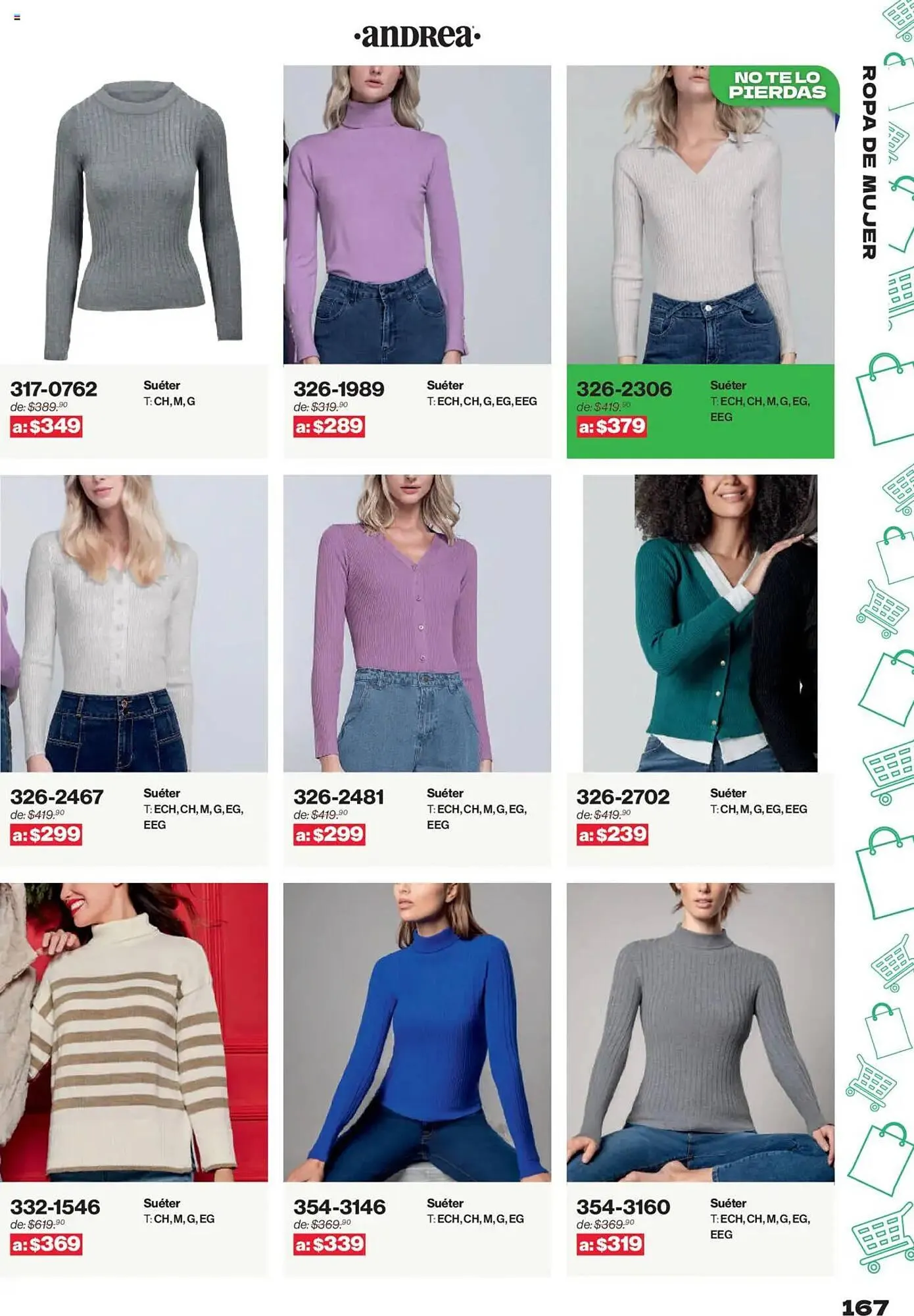 Catálogo de Catálogo Andrea 10 de agosto al 2 de noviembre 2025 - Pagina 167