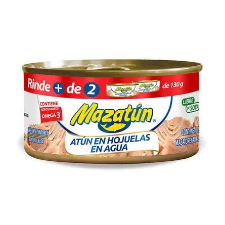 Atun Agua Mazatun 285 Gr Lat
