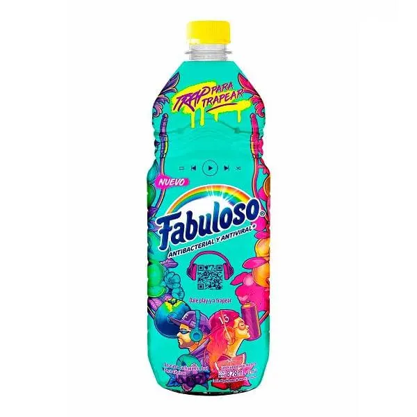 Limpiador multiusos líquido Fabuloso trap antibacterial pera 828 ml