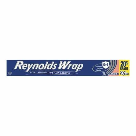 Papel Aluminio Reynolds Wrap 7.6 m