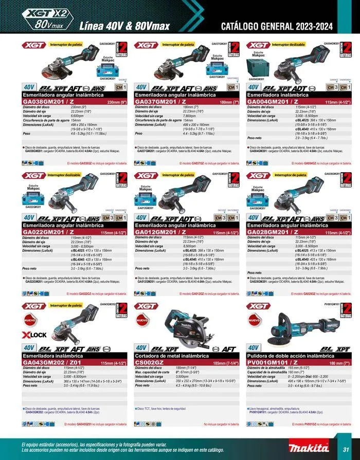 Catálogo de Catálogo General 2023/2024 3 de enero al 31 de diciembre 2024 - Pagina 31