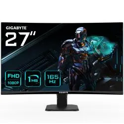 Monitor Gamer Gigabyte GS27F LCD 27", 1920x1080 Full HD, FreeSync, 165Hz, HDMI/DisplayPort, Negro