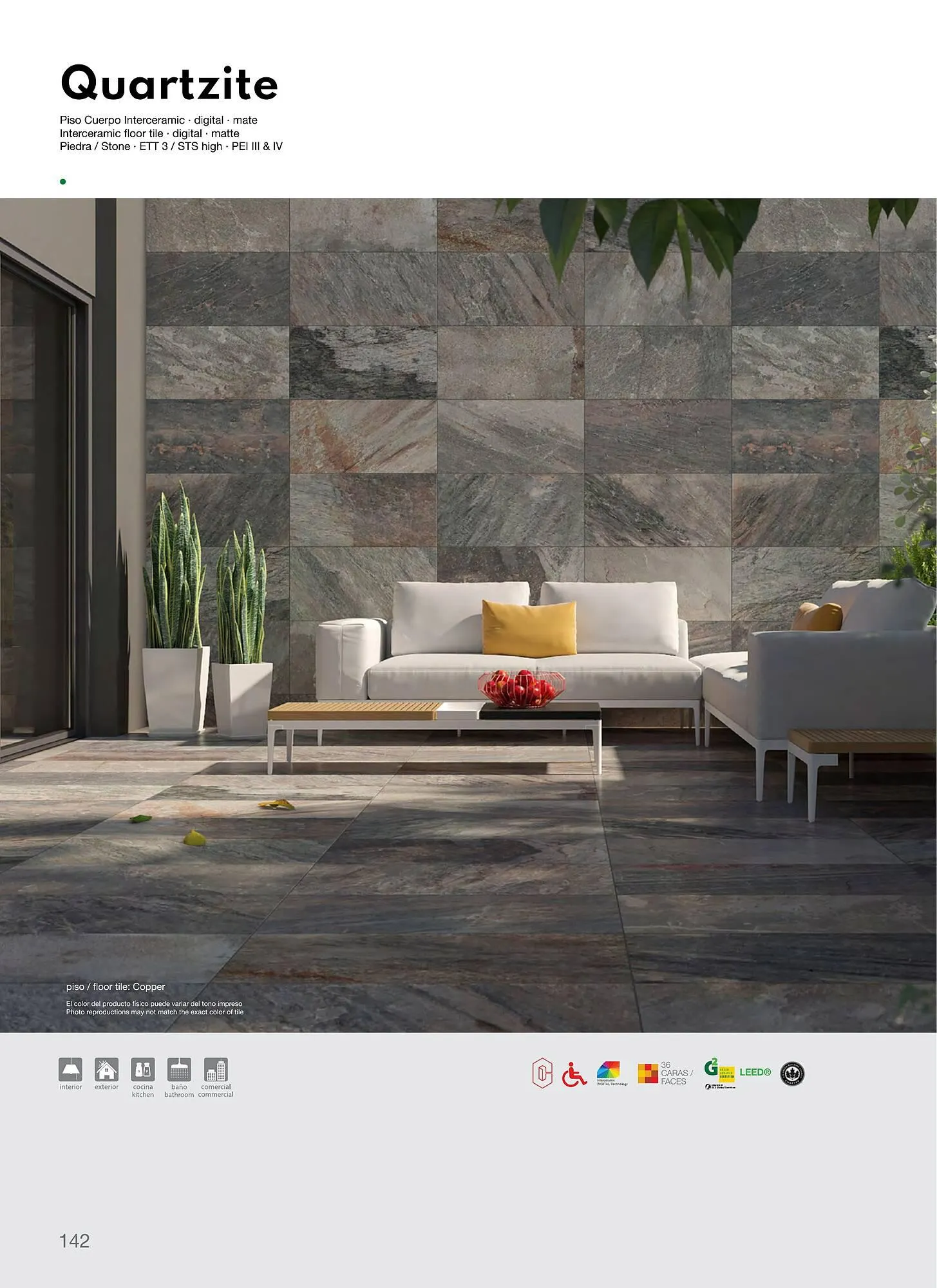 Catálogo de Catálogo Interceramic 12 de marzo al 31 de diciembre 2024 - Pagina 142