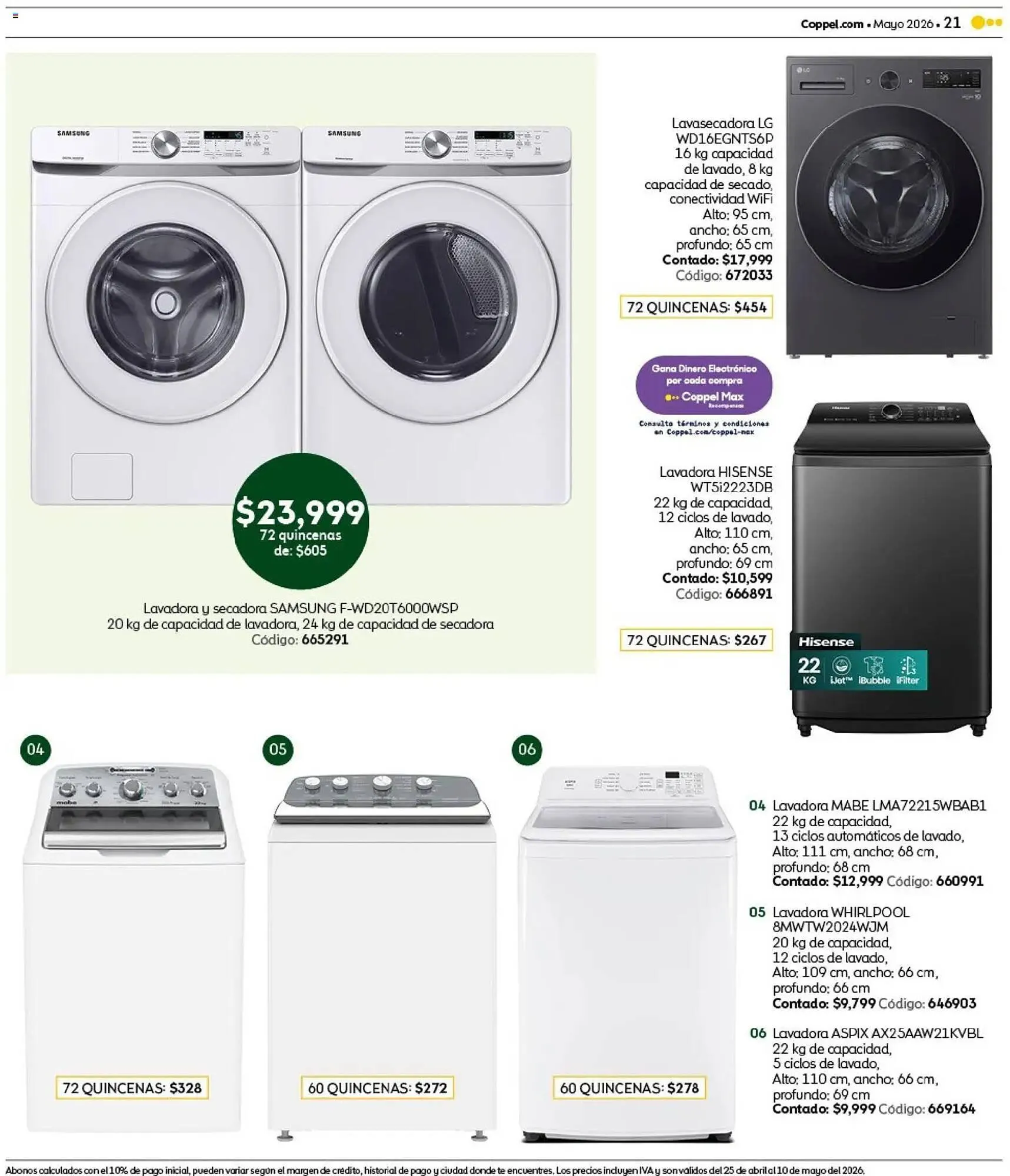 Catálogo de Catálogo Coppel 25 de abril al 10 de mayo 2026 - Pagina 21