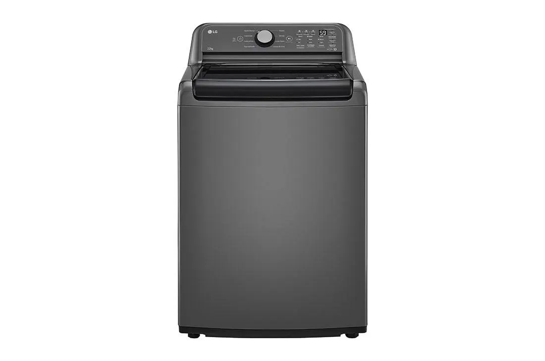 Lavadora LG Carga Superior Inverter Direct Drive™ con sistema de lavado 6 Motion DD, capacidad 22 Kg – Color Negro