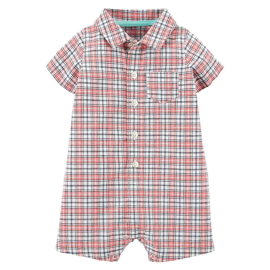 Jumper Carter’s diseño cuadros niño