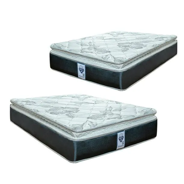 Paquete 2 Colchones Individuales Ortopédicos De Confort Medio Spring Air Smith