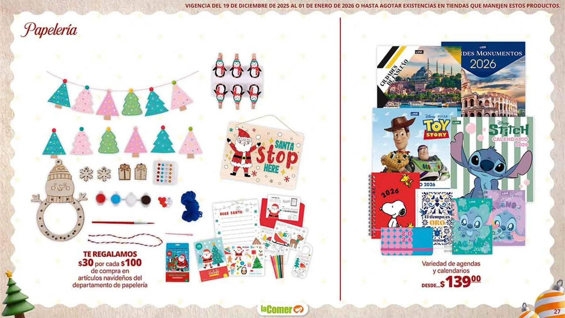 Catálogo de Folleto La Comer 19 de diciembre al 1 de enero 2026 - Pagina 27