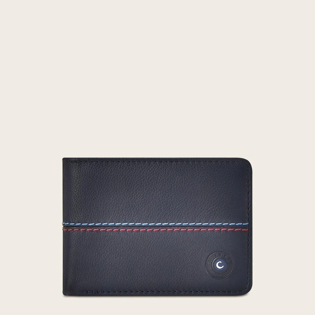 Billetera para caballero en piel genuina