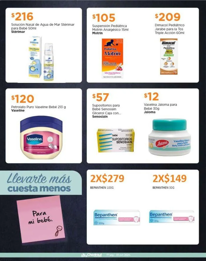 Catálogo de Llevarte más cuesta menos 18 de septiembre al 1 de octubre 2024 - Pagina 2