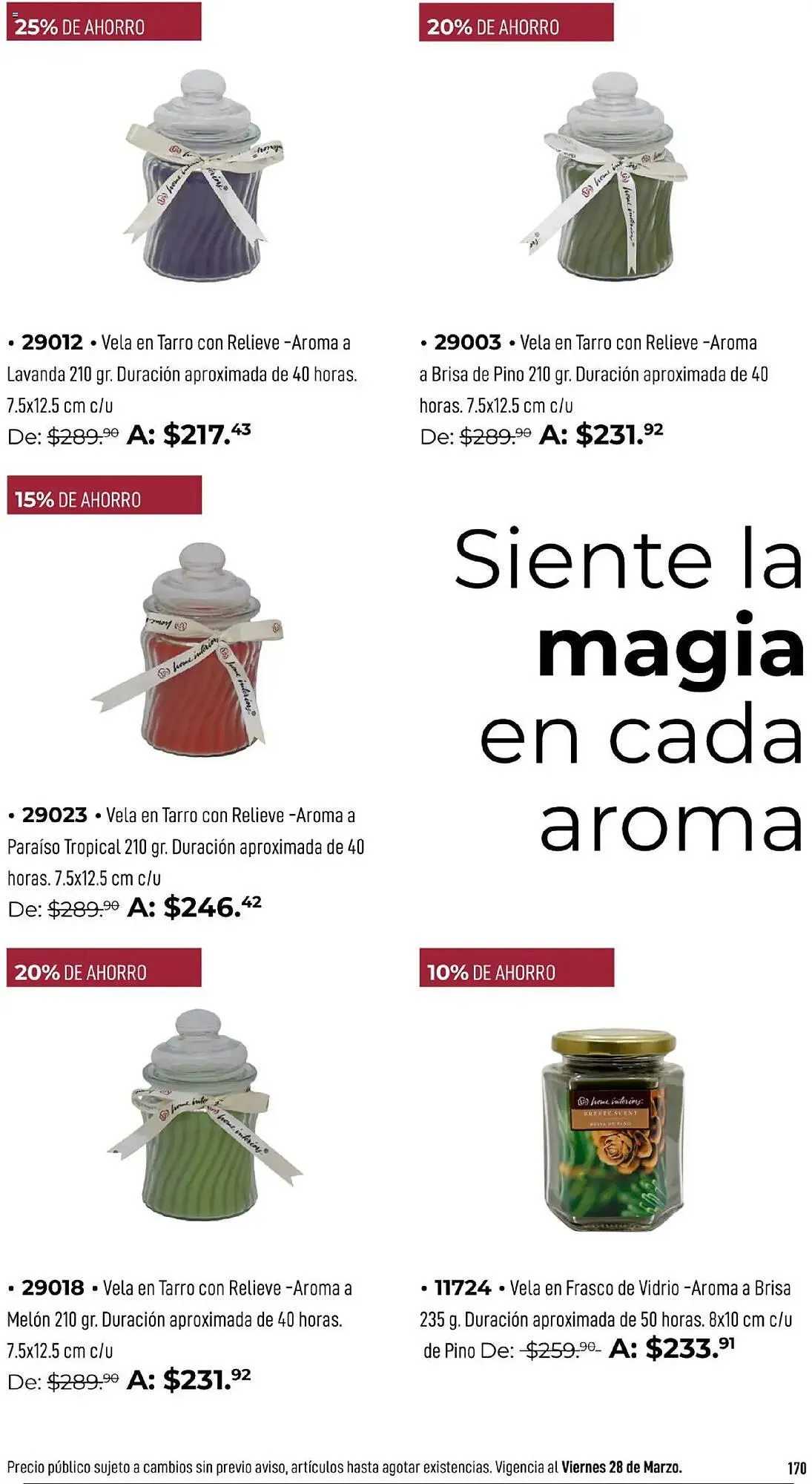 Catálogo de Catálogo Home Interiors 17 de febrero al 28 de marzo 2025 - Pagina 170