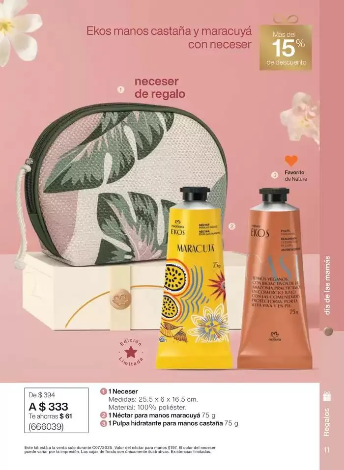 Catálogo de Avon Folleto Natura C7 17 de marzo al 25 de julio 2025 - Pagina 11