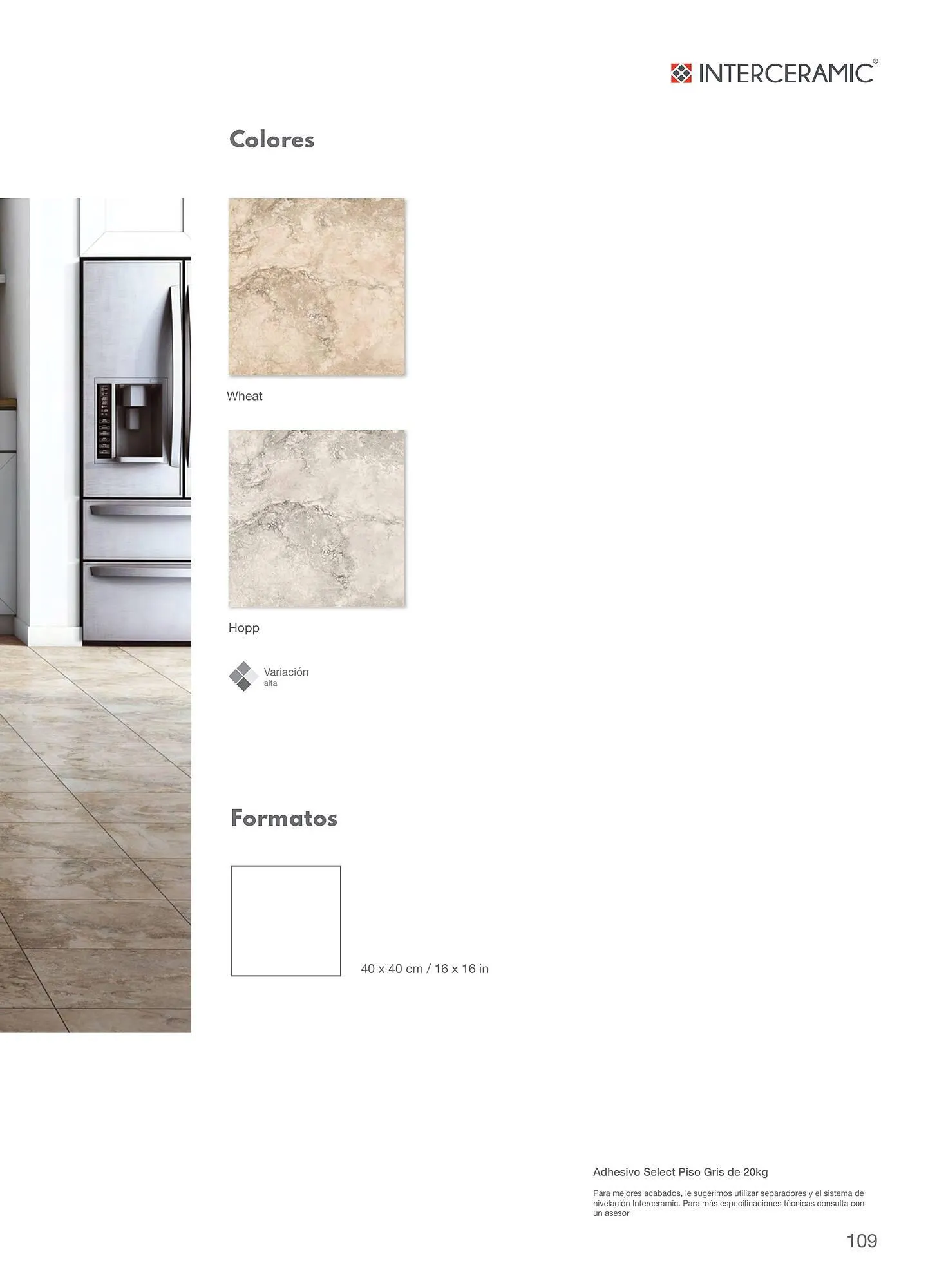 Catálogo de Catálogo Interceramic 12 de marzo al 31 de diciembre 2024 - Pagina 109