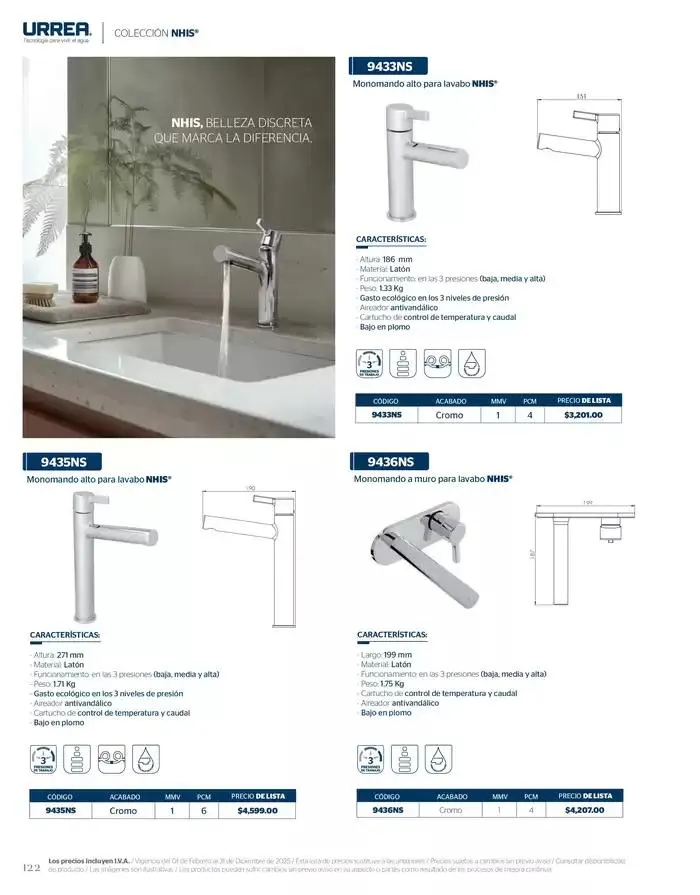 Catálogo de Catálogo Residencial 2025 28 de febrero al 28 de febrero 2026 - Pagina 128