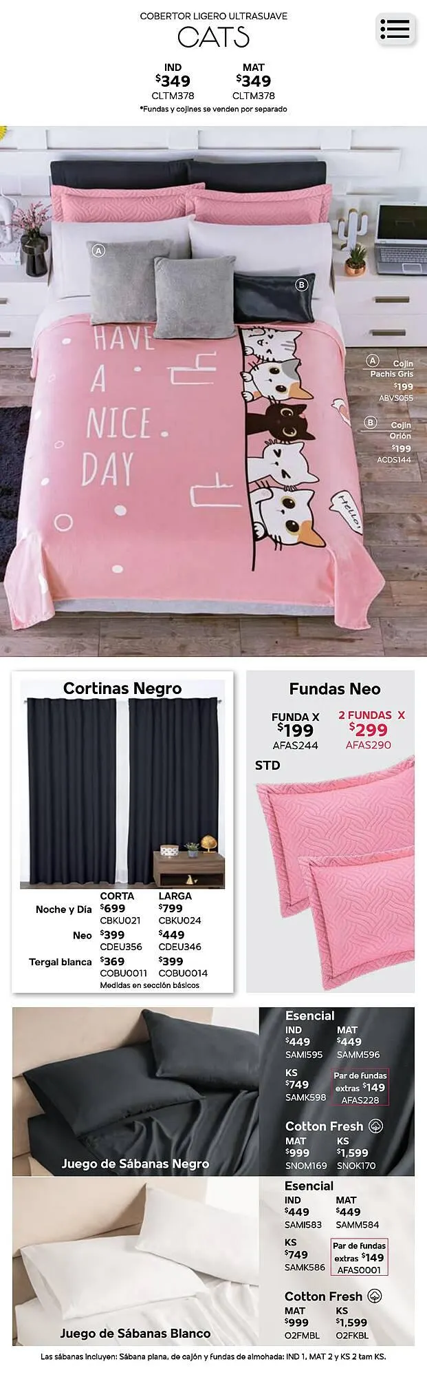 Catálogo de Catálogo Colchas Concord 26 de agosto al 31 de diciembre 2024 - Pagina 349
