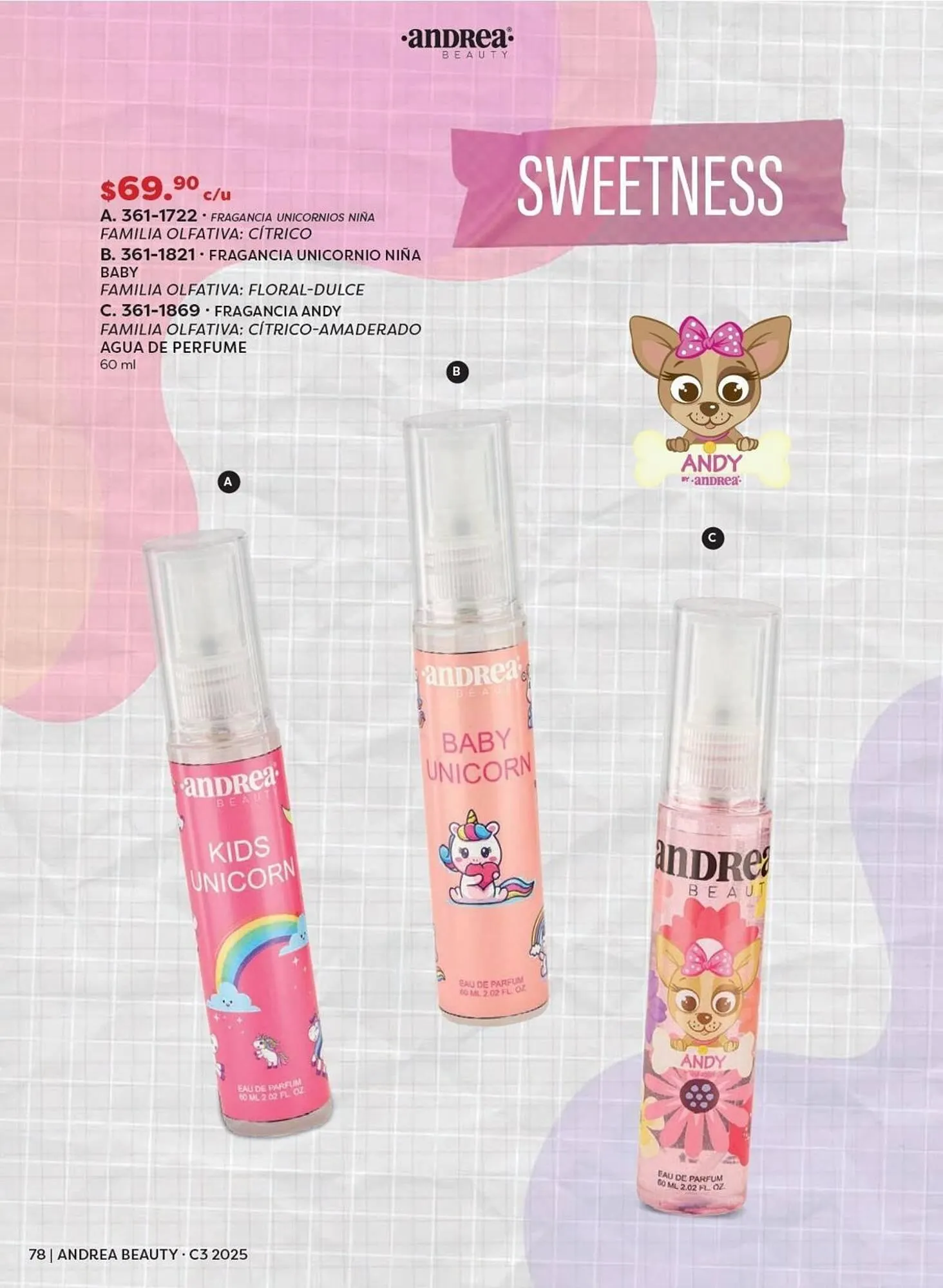 Catálogo de Catálogo Andrea 23 de mayo al 31 de diciembre 2025 - Pagina 78