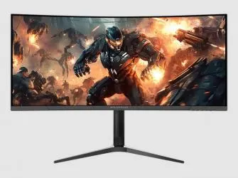 Monitor Gamer Curvo Acteck MGM34P LED 34", 3440x1440 Ultra Wide Quad HD, G-Sync/FreeSync, 165Hz, HDMI/DisplayPort, Negro