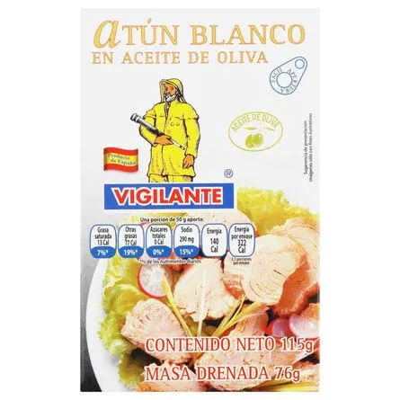 Atún Blanco Vigilante Aceite de Oliva 115g
