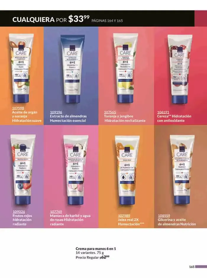 Catálogo de Avon COSMÉTICOS C5 6 de febrero al 31 de diciembre 2025 - Pagina 165