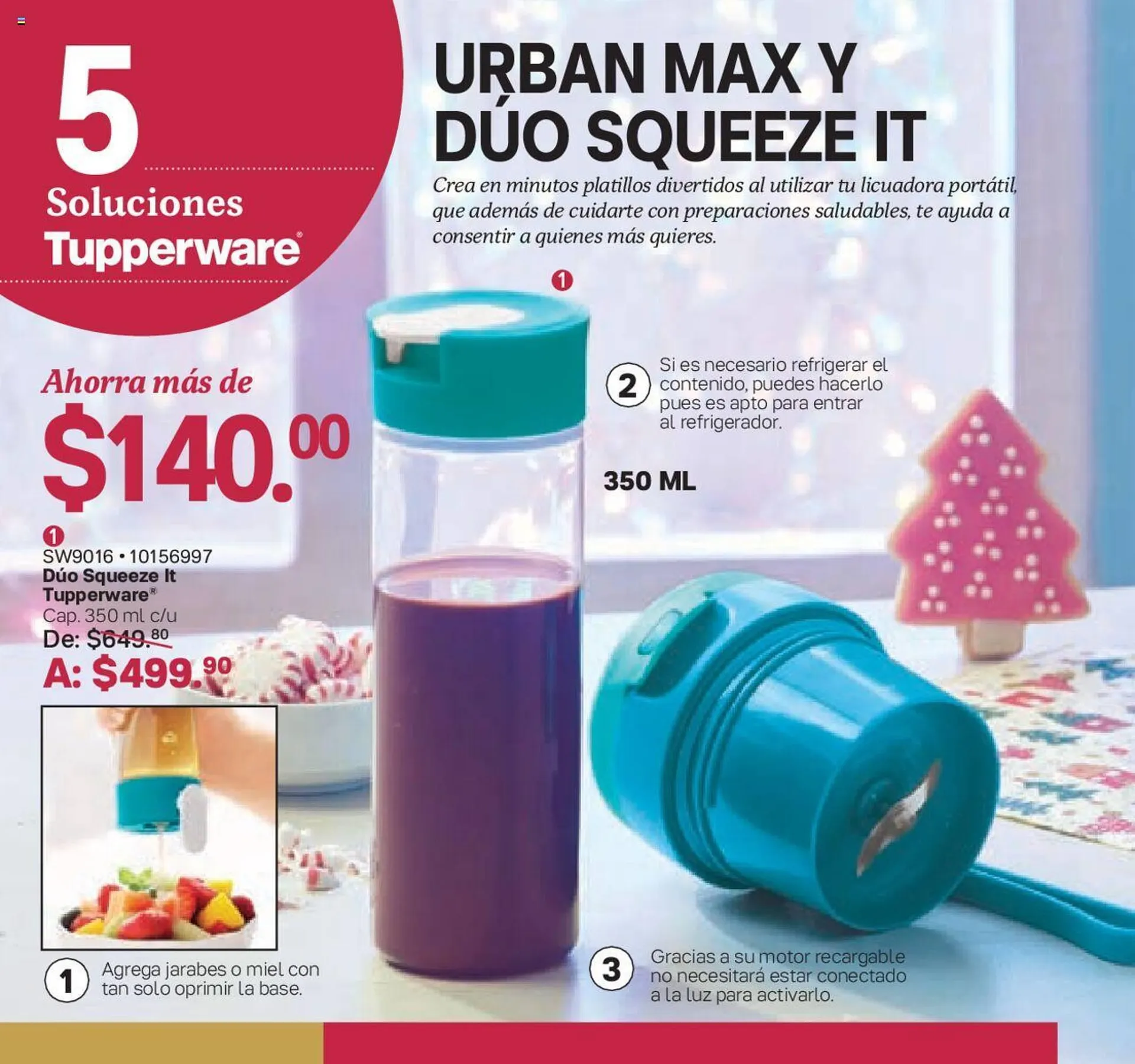 Catálogo de Catálogo Tupperware 23 de octubre al 12 de noviembre 2023 - Pagina 134