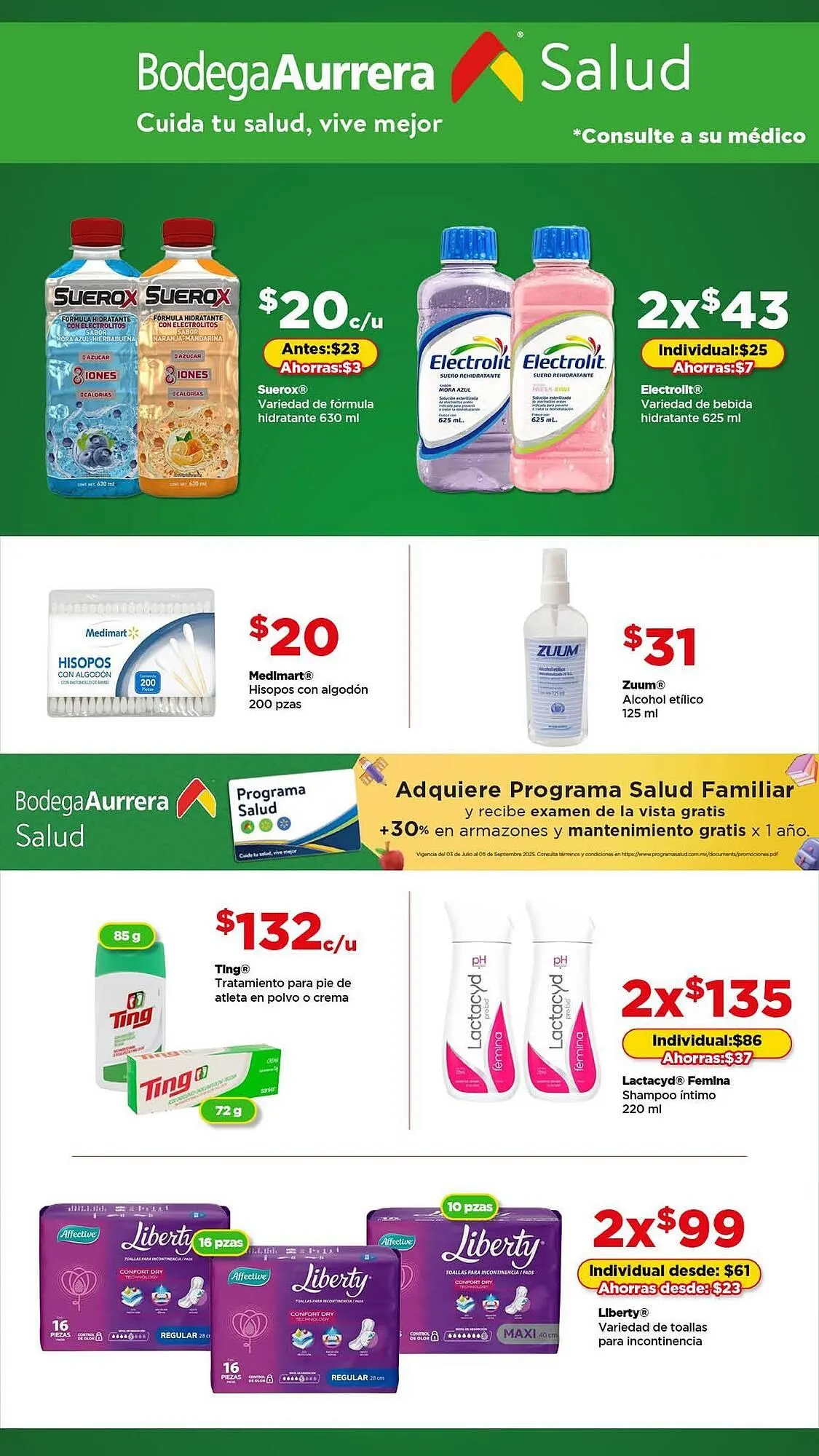 Catálogo de Catálogo Bodega Aurrerá 8 de julio al 6 de agosto 2025 - Pagina 2