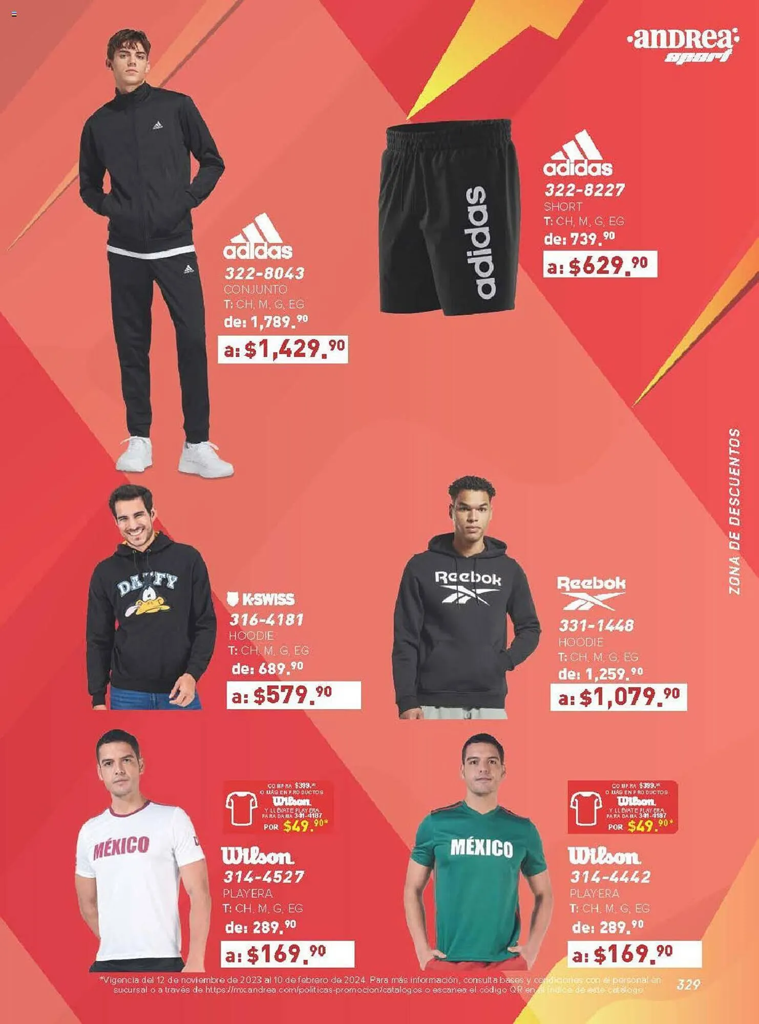 Catálogo de Catálogo Andrea 12 de noviembre al 10 de febrero 2024 - Pagina 329