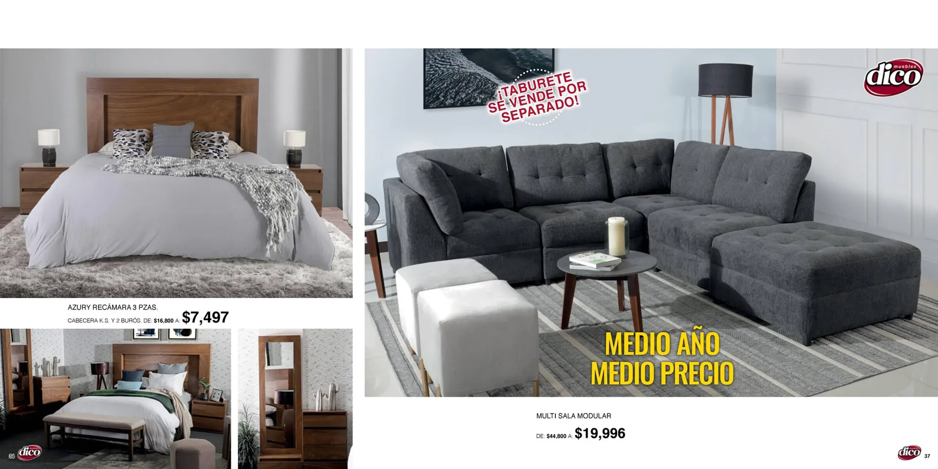 Catálogo de Catálogo Muebles Dico 10 de agosto al 13 de agosto 2023 - Pagina 19