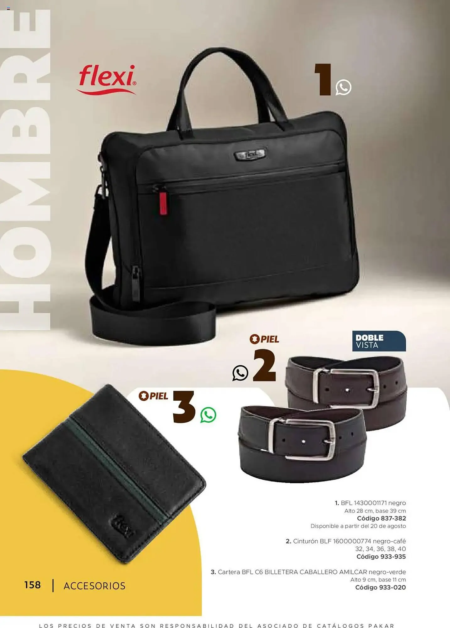 Catálogo de Catálogo SC Pakar 24 de julio al 1 de enero 2026 - Pagina 158