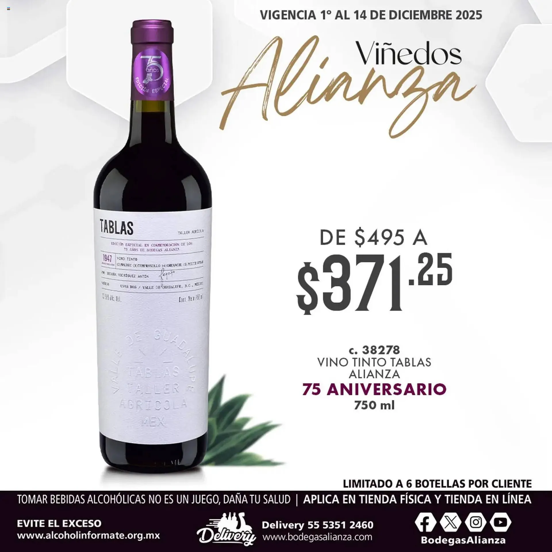 Folleto Bodegas Alianza - 1