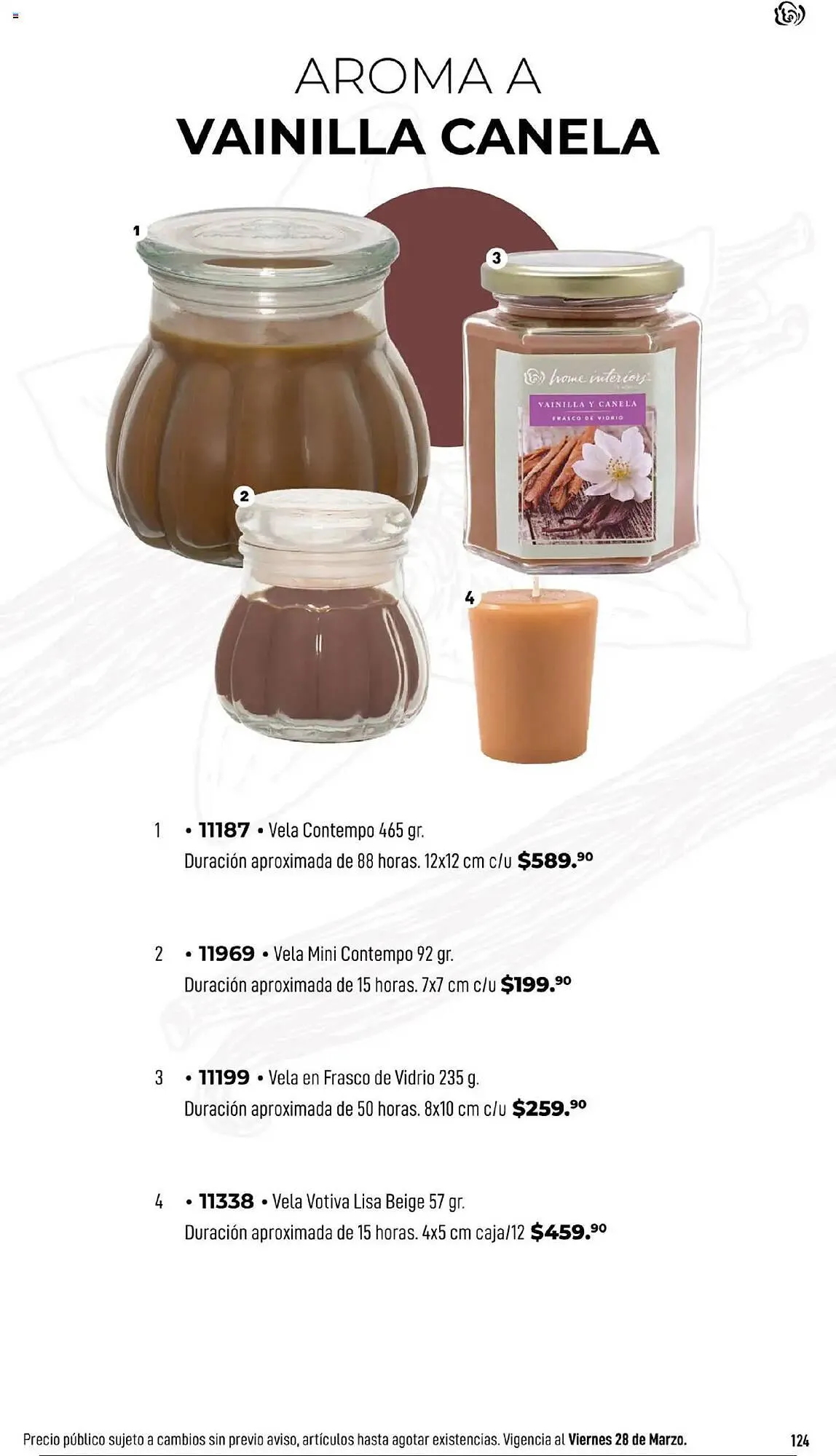 Catálogo de Catálogo Home Interiors 17 de febrero al 28 de marzo 2025 - Pagina 124