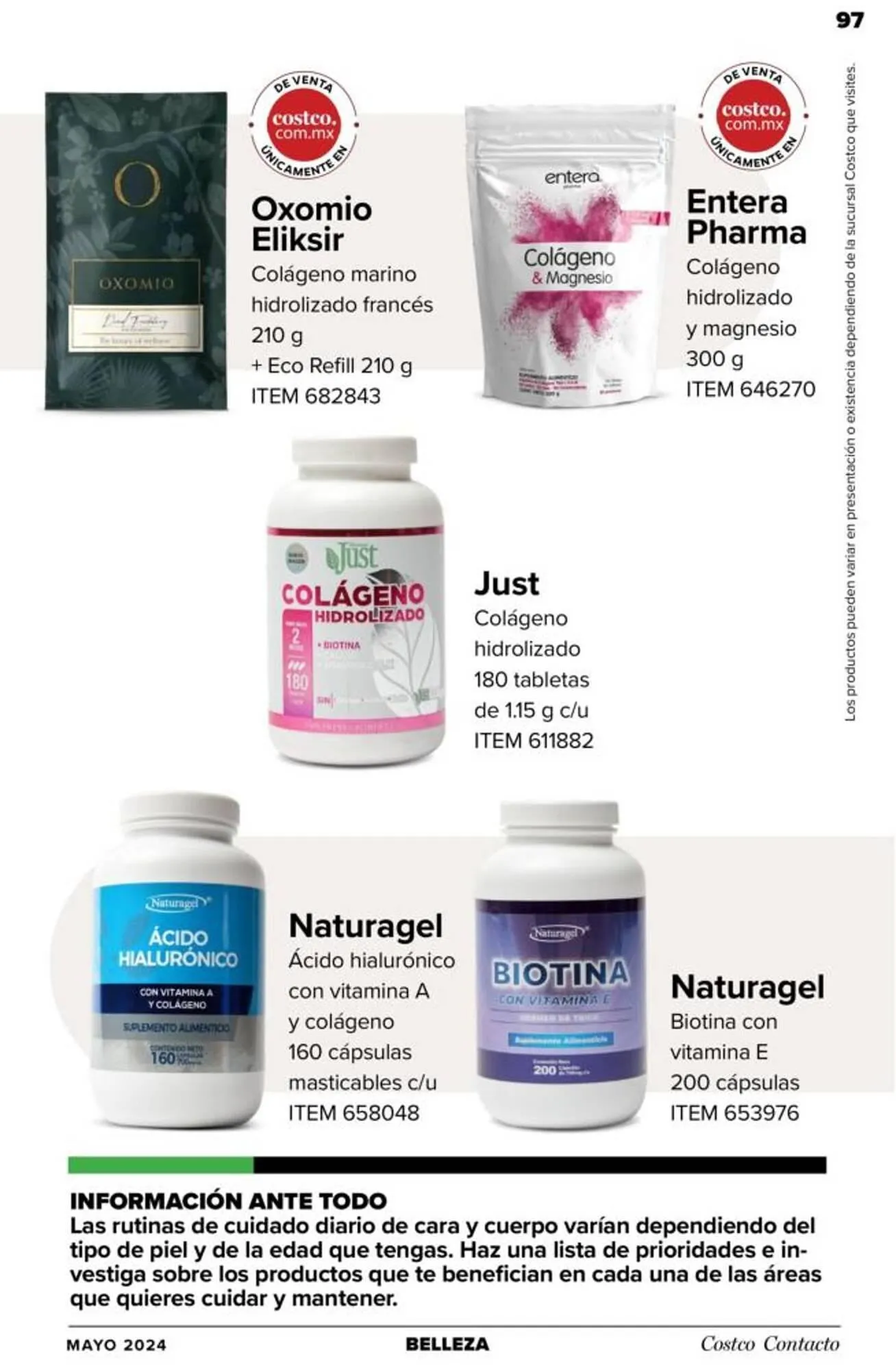 Catálogo de Catálogo Costco 8 de mayo al 31 de mayo 2024 - Pagina 127