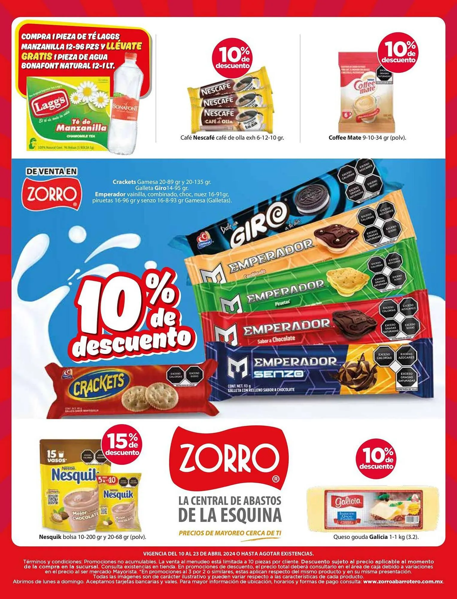 Catálogo de Catálogo Zorro 12 de abril al 23 de abril 2024 - Pagina 19