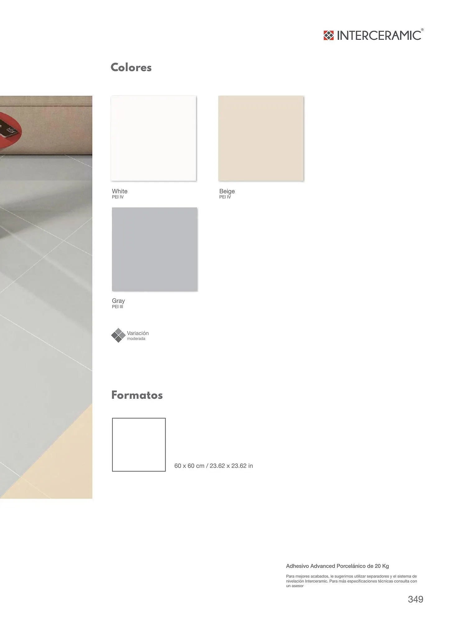Catálogo de Catálogo Interceramic 12 de marzo al 31 de diciembre 2024 - Pagina 349