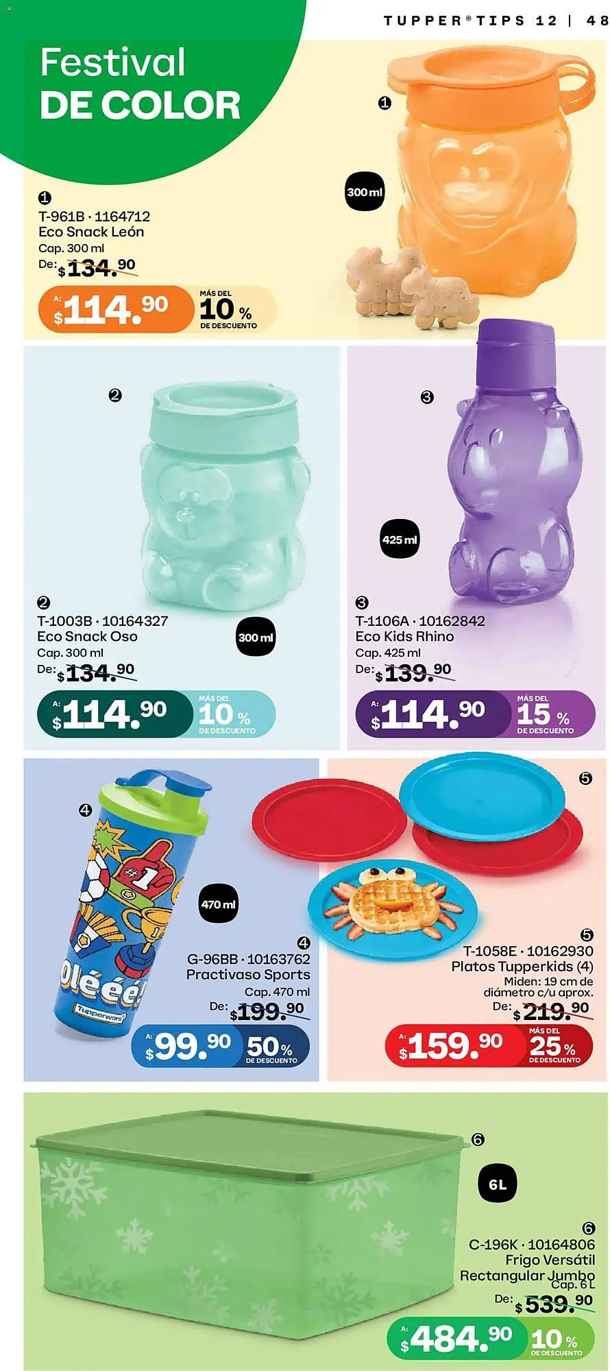Catálogo de Catálogo Tupperware 3 de noviembre al 1 de diciembre 2025 - Pagina 48