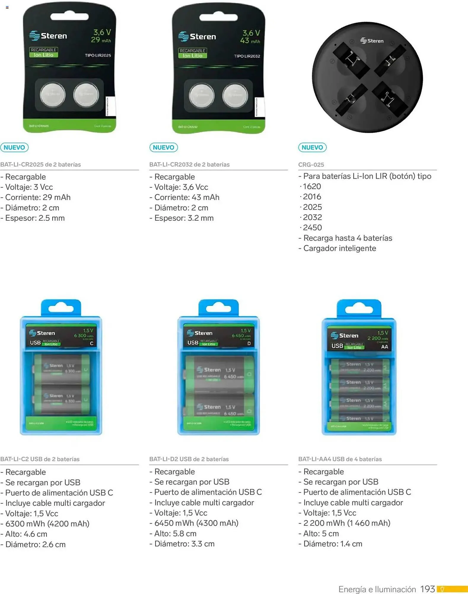 Catálogo de Catálogo Steren 1 de enero al 1 de enero 2027 - Pagina 205