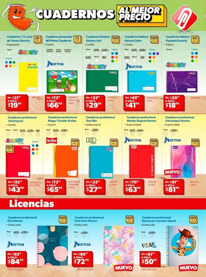 Catálogo de Regreso a Clases 20 de agosto al 15 de septiembre 2024 - Pagina 6
