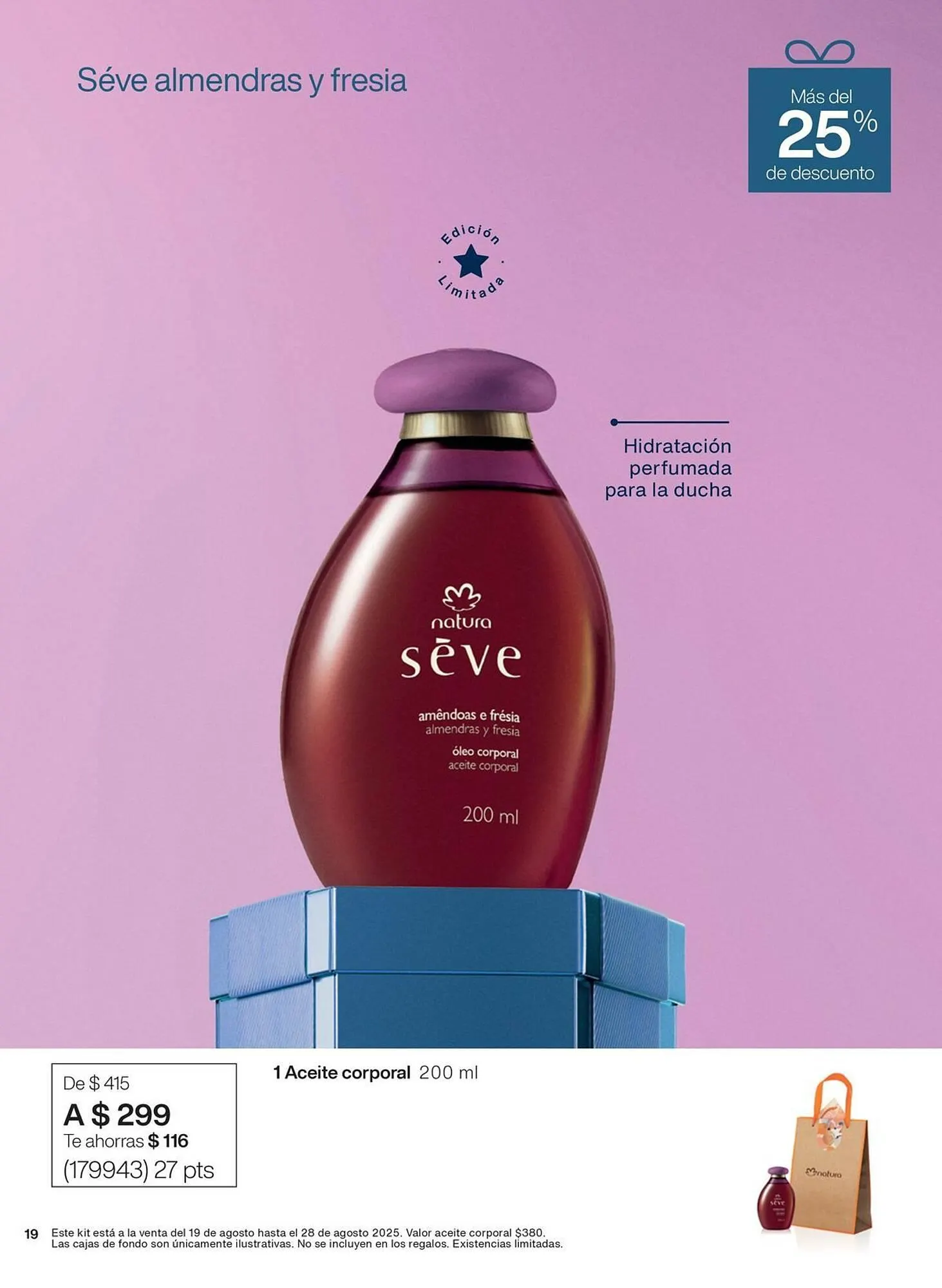 Catálogo de Catálogo Natura 19 de agosto al 28 de agosto 2025 - Pagina 12