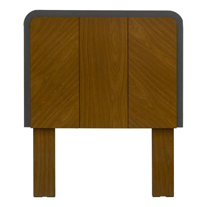 Cabecera Individual Nogal/gris Darvo