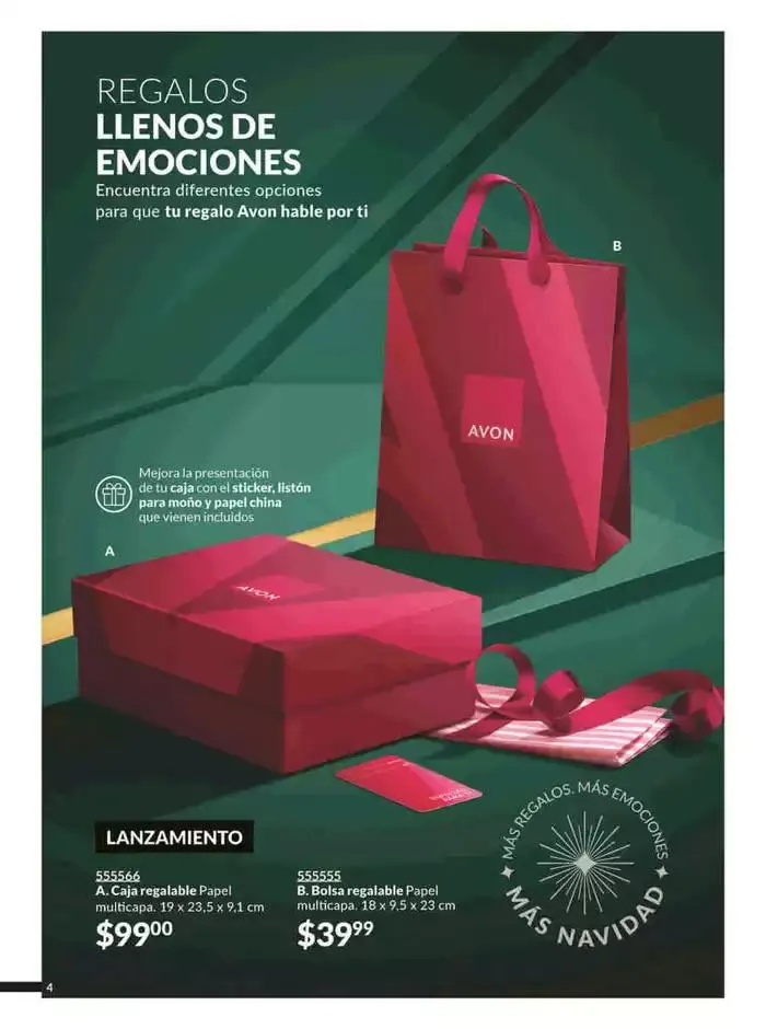 Catálogo de Avon COSMÉTICOS C19 28 de octubre al 5 de diciembre 2024 - Pagina 4