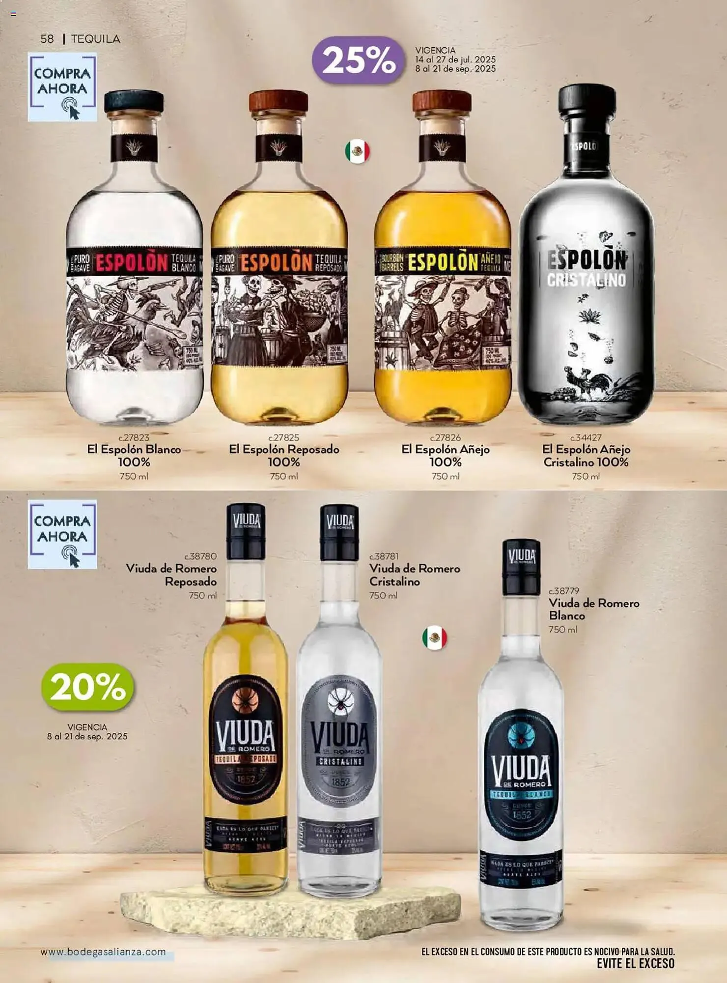 Catálogo de Catálogo Bodegas Alianza 1 de julio al 1 de octubre 2025 - Pagina 60