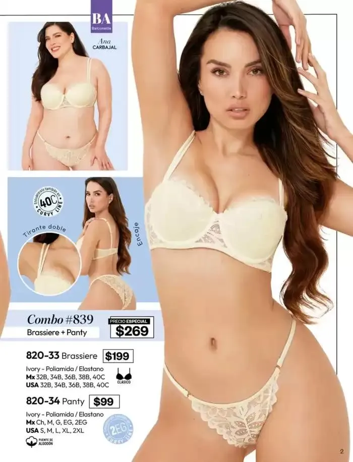 Catálogo de Catálogo Cklass Lenceria Primavera Verano 2025 México 8 de enero al 30 de junio 2025 - Pagina 34