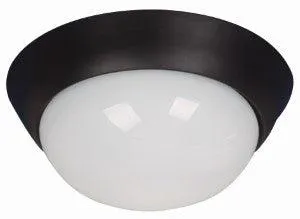 Plafón Inlite Negro 1 Luz E27
