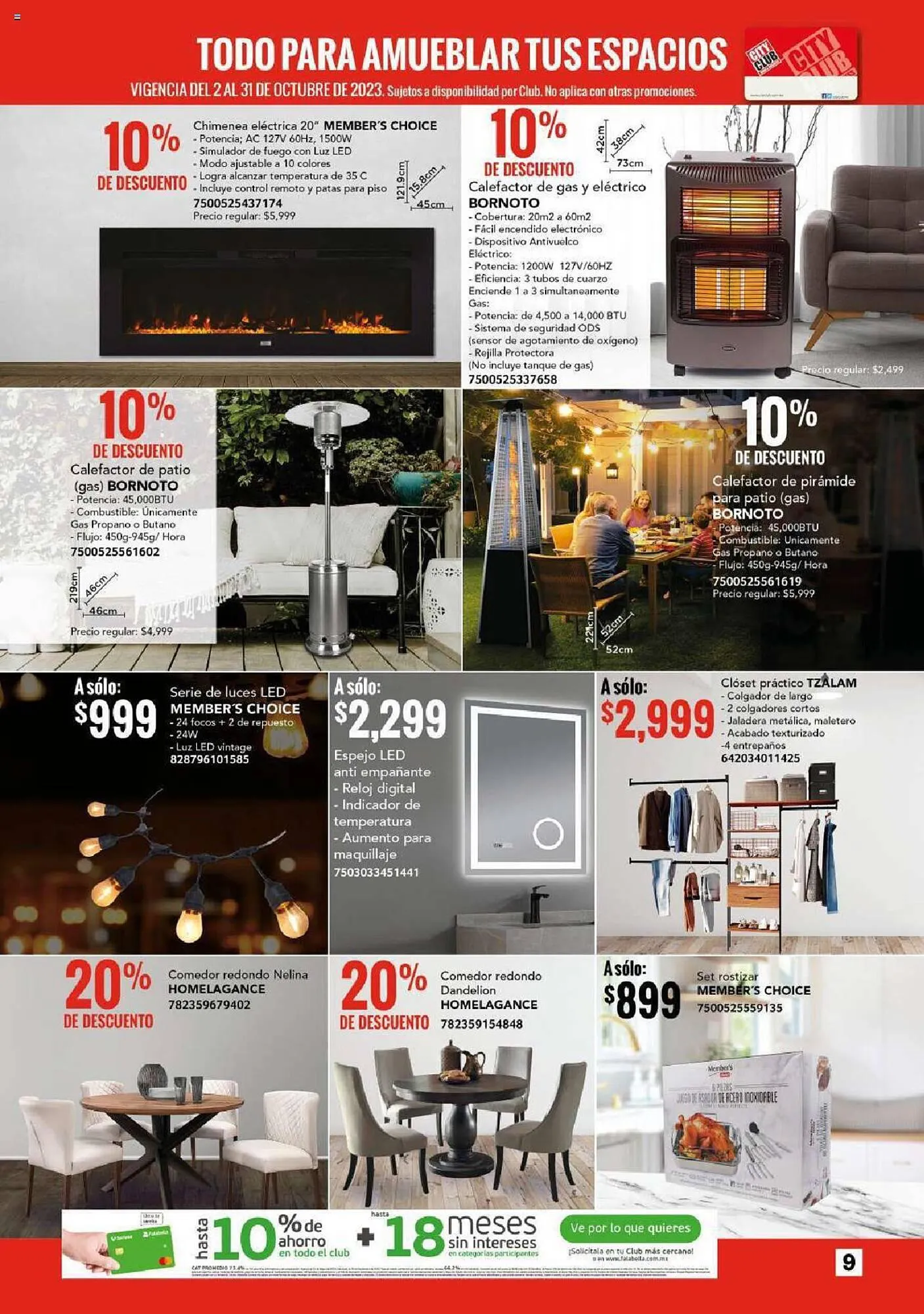Catálogo de Catálogo City Club 2 de octubre al 31 de octubre 2023 - Pagina 9