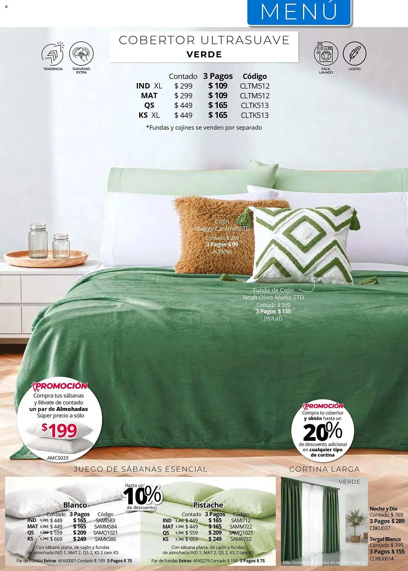 Catálogo de Catálogo Colchas Concord 1 de mayo al 1 de agosto 2026 - Pagina 258