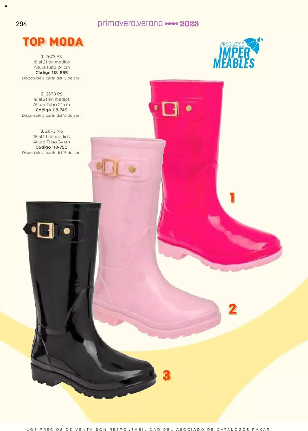 Catálogo de SC Pakar - Nina 27 de enero al 31 de diciembre 2023 - Pagina 294