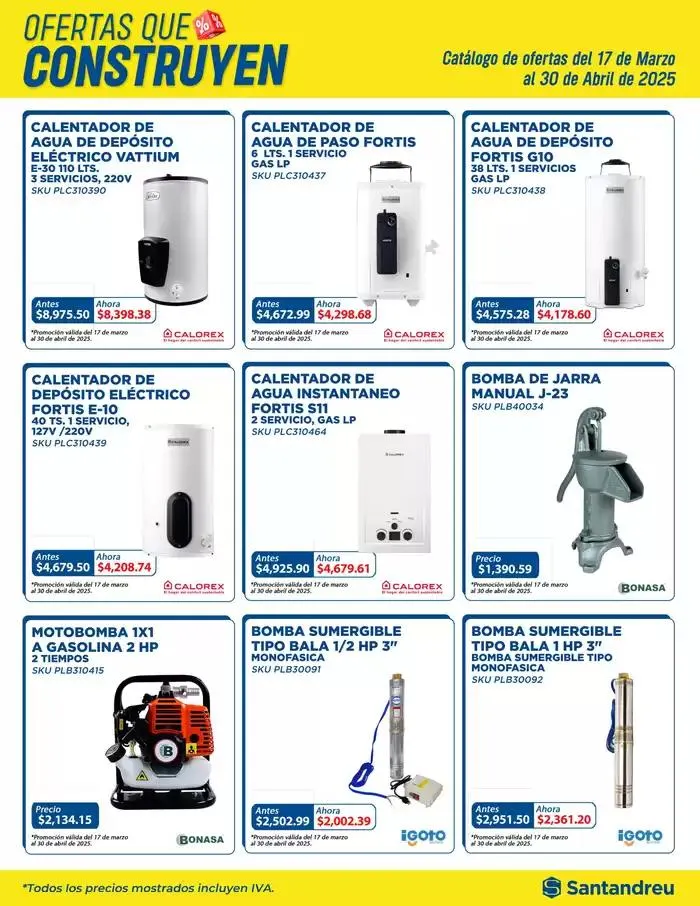 Catálogo de Ofertas que construyen 28 de marzo al 30 de abril 2025 - Pagina 5