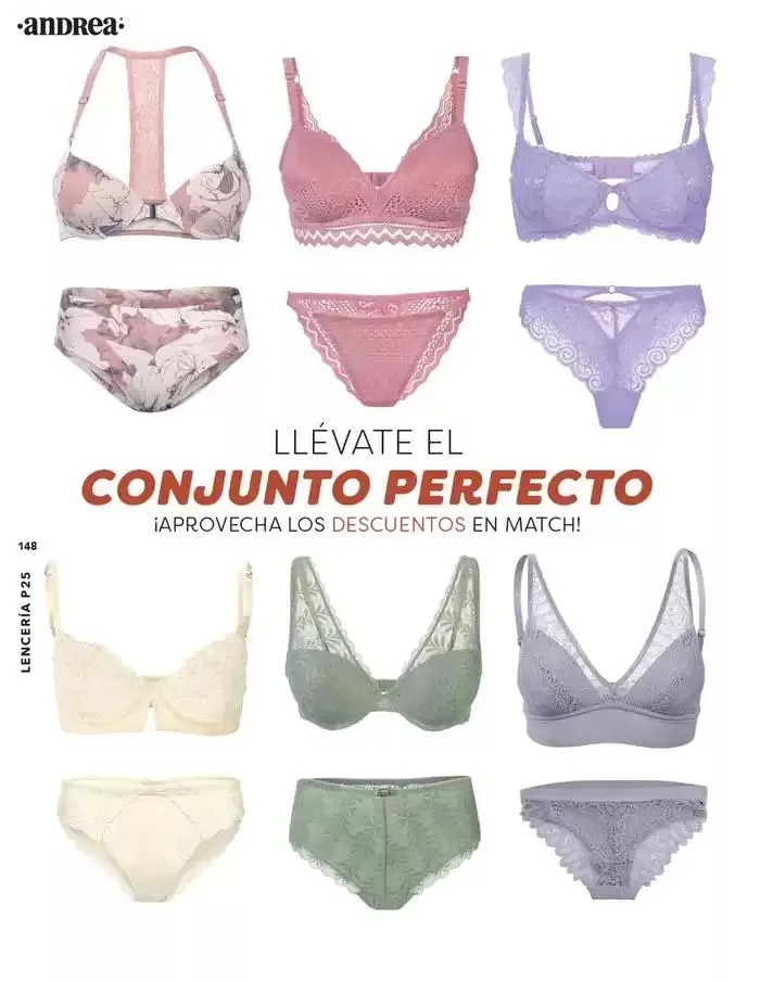Catálogo de ANDREA | lencerìa 26 de enero al 24 de mayo 2025 - Pagina 4